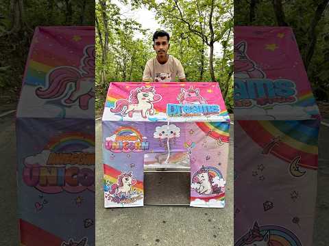 Tent House 🏡 Unboxing And Fitting 😲