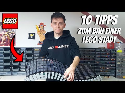 10 WICHTIGE Tipps zum Bau einer LEGO® Stadt | EinSteinSelli erklärt