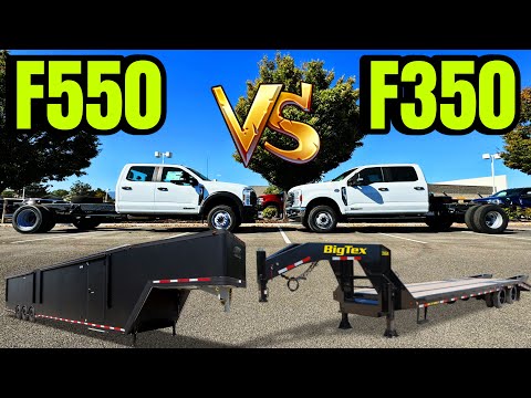 2025 Ford F350 VS F550: Which Is The Better Tow Pig???
