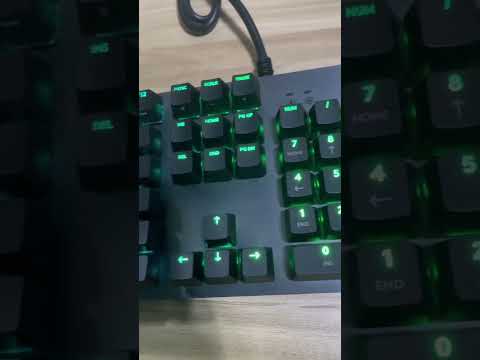 A Quick Glimpse: Logitech G512 Carbon RGB Mechanical Keyboard Blue Clicky ✨