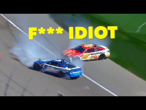 NASCAR Road Rage but it gets increasingly more stupid