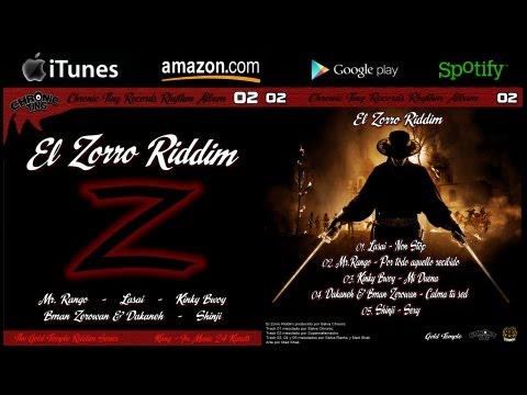 Mr RANGO - POR TODO AQUELLO RECIBIDO ZORRO RIDDIM 2013  (CHRONIC TING RECORDS)