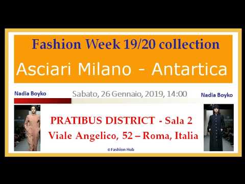 Nadia Boyko - Asciari - Antartica - Fashion Hub, Altaroma, Italy