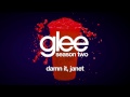 Damn It, Janet | Glee [HD FULL STUDIO]