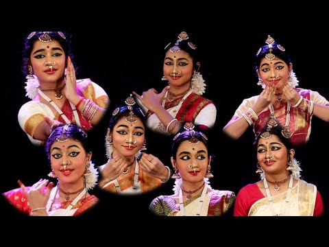 SDN Navarathri series 2021 -Varnam "Ganam isaithu' by 7 dancers from SDN Octet -Sridevi Nrithyalaya