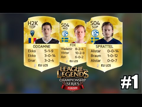 EU LCS Team of the Week Summer Split 2016- Week 1 (lol eSports)