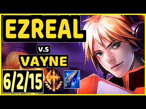 WOS (EZREAL) vs VAYNE - 6/2/15 KDA BOTTOM ADC CHALLENGER GAMEPLAY - BR