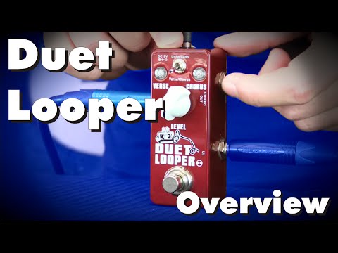 #1 Xvive Duet Looper D3 (Overview) - Review, lesson & how to loop by Julian Scarcella HD