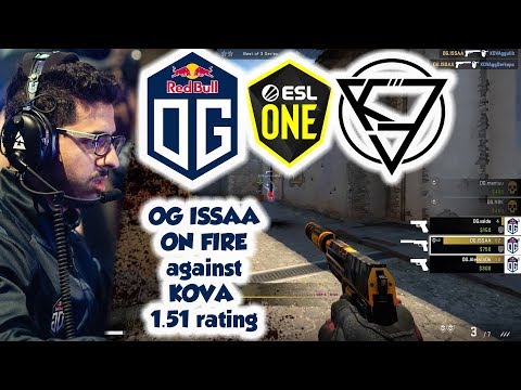 OG ISSAA vs KOVA POV Highlights | ESL One Rio Closed Qualifier EU * Inferno
