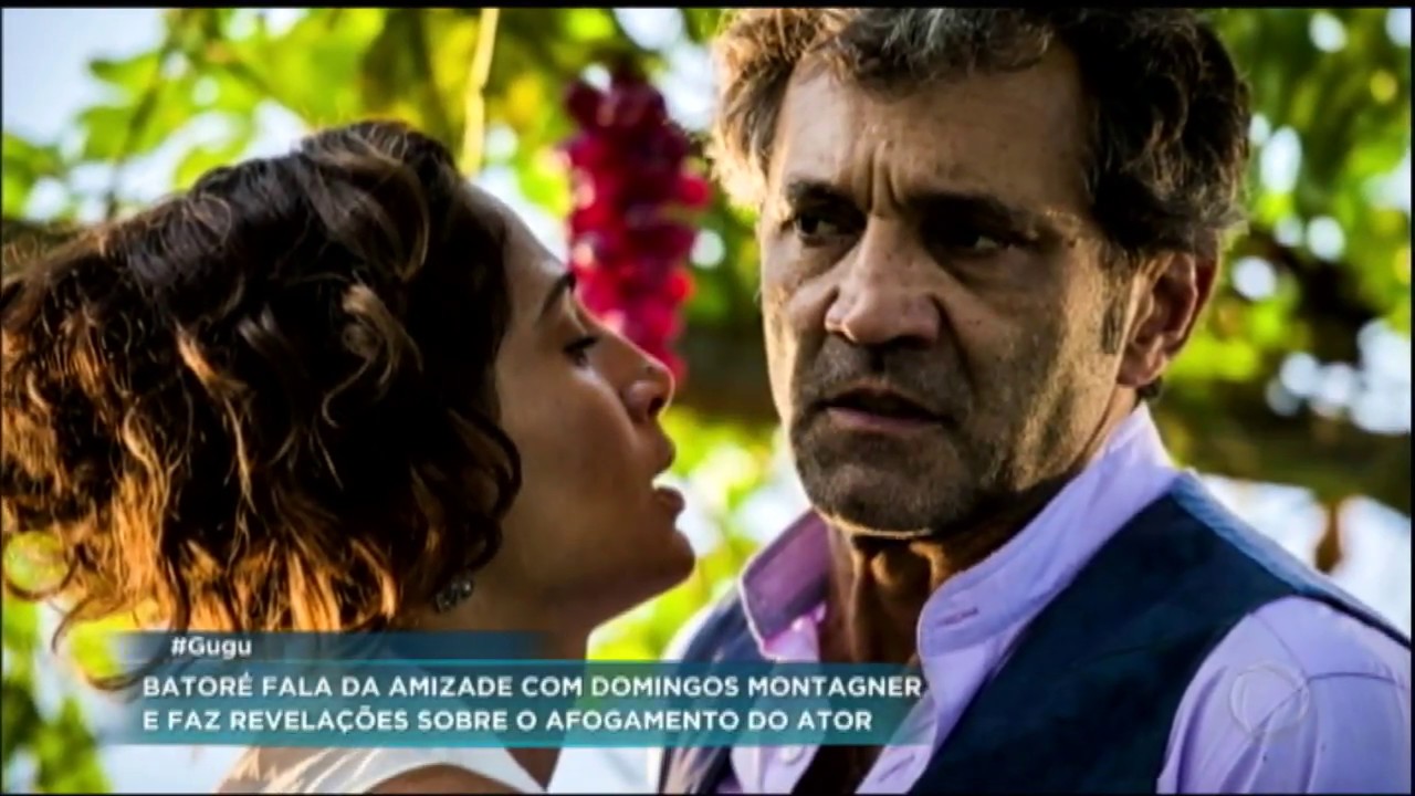 Em entrevista a Gugu, Batoré relembra o último dia de vida de Domingos Montagner