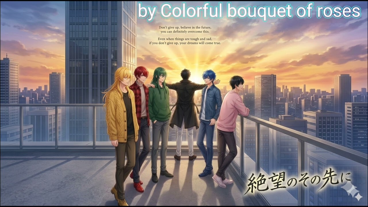 絶望のその先に　by　Colorful bouquet of roses