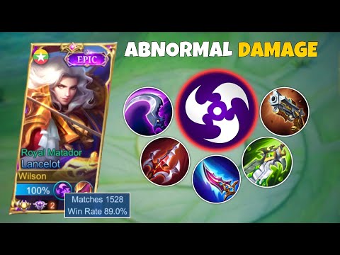 NEW LANCELOT FULL PENETRATION BUILD IS OVERPOWERED!!😱 (INSTANT DELETE!!) | BEST BUILD 2022 - MLBB