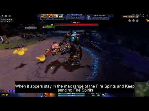 How to easy kill Tinkwerk  - Dota2 Aghanim's Labyrinth  Tips & Tricks