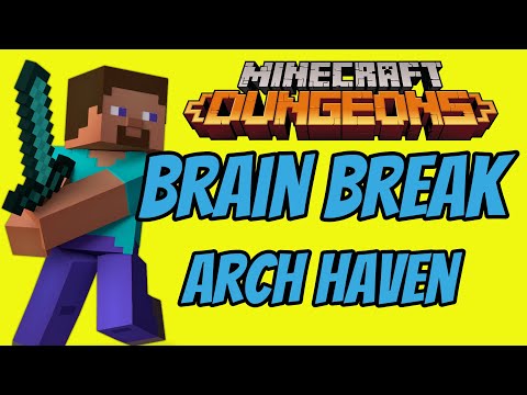 EPIC Brain Break Fitness in Minecraft Dungeons Arch Haven | 2022