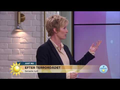 Ann Tiberg ger senaste nytt om terrordodådet - Nyhetsmorgon (TV4)