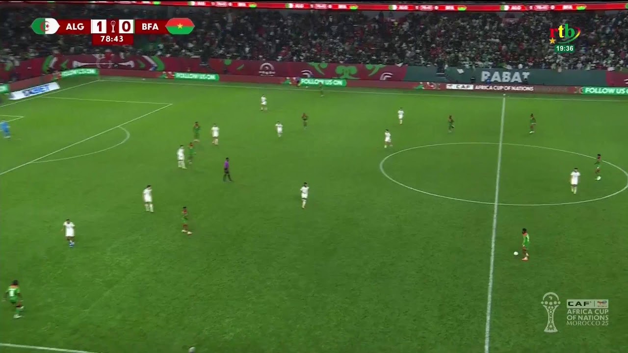 RTB - CAN Maroc 2025 : Algérie 1 VS 0 Burkina (Plateau fin de match)
