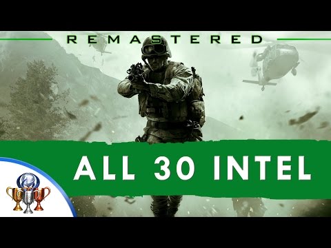 Call of Duty 4 Modern Warfare Remastered - All 30 Intel Locations (Eyes and Ears) - Activates Cheats