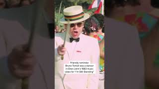 bruno tonioli in Elton John&#39;s music video 1983 I&#39;m still standing