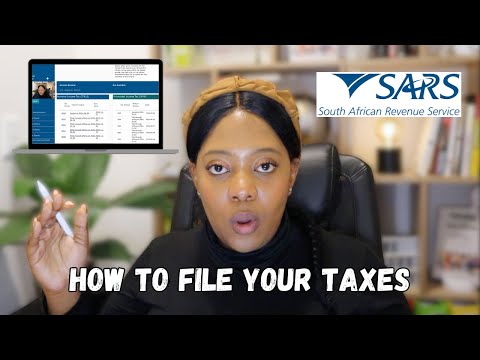 HOW TO SUBMIT YOUR SARS TAX RETURN ONLINE USING eFILING | Personal Finance | South Africa