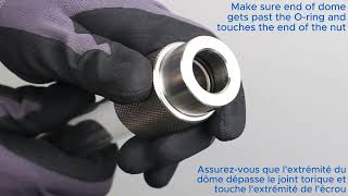 How to replace Rainfresh UV lamp and Quartz Dome