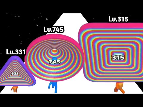 Asmr Gameplay - Merge Jump Run 2048 / Layer Man Runner 3D (Max Level, New Update) Sastifying Game