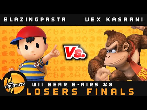 Wii Bear B-Airs #8 - Singles - Losers Finals - BlazingPasta vs Vex Kasrani
