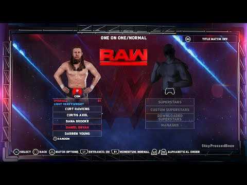 WWE 2K18 - Full Roster (Official)