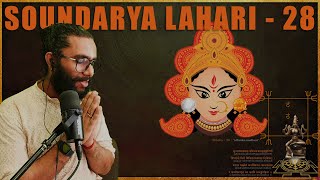 Soundarya Lahari - Shloka 28 - Secrets Symbolism of the Ear-Rings of the Goddess!
