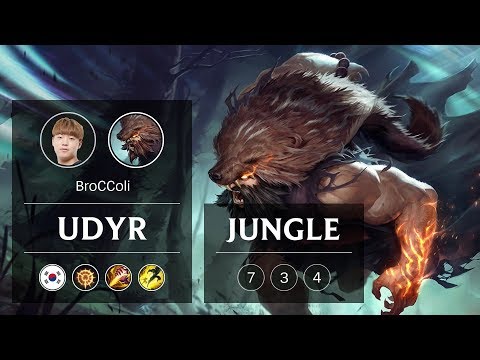 Udyr Jungle vs Nidalee - KR Grandmaster Patch 9.3
