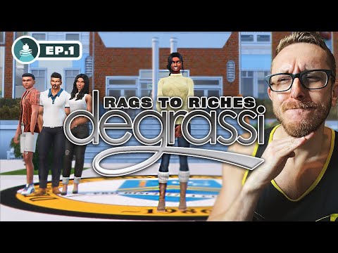 SIMS 4 DEGRASSI LP! ???? RAGS TO RICHES #1 ???? (High School Years)