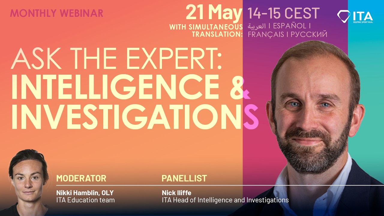 2026 Monthly webinar - Ask the Expert: Intelligence & Investigations