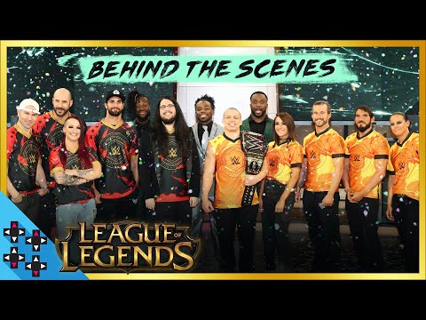 Behind-the-Scenes: WWE vs. NXT: LEAGUE OF LEGENDS FINALS