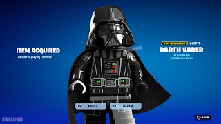 How To Get LEGO Darth Vader Skin FREE In Fortnite Chapter 5 Season 2!