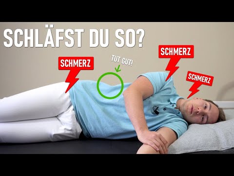 How to get rid of back pain while you sleep! (Tips from a physiotherapist)