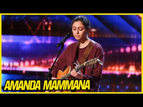 Amanda Mamana | Singer with speech impediment brings judges to tears | AGT 2022