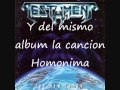 Las mejores Canciones De TestamenT 