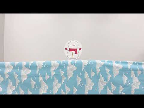 風船のペープサート