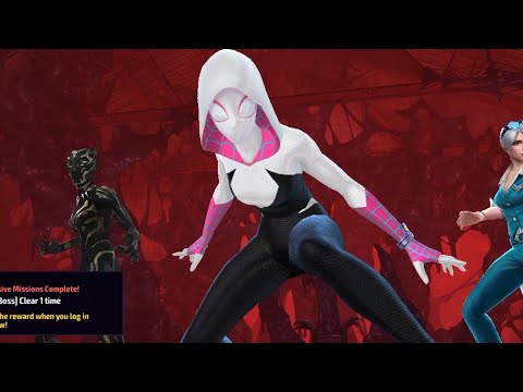 Marvel Future Fight - T4 Spider-Gwen - Stage 99 Knull WBL - Mighty Energy