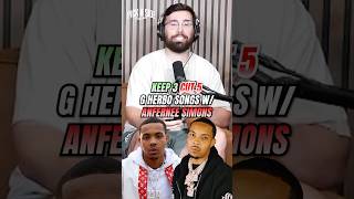 Keep 3, Cut 5: G Herbo Songs w/ Anfernee Simons 💪