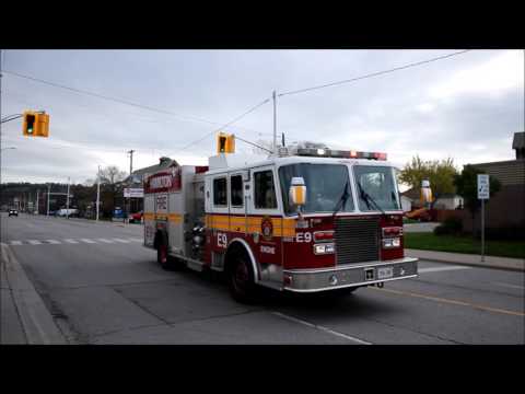 Hamilton Fire Engine 9 Responding