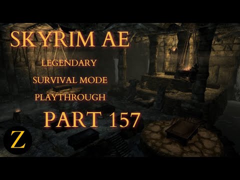 Skyrim Anniversary Edition / Legendary Difficulty Survival Mode Part 157 - Magrathi's Skull