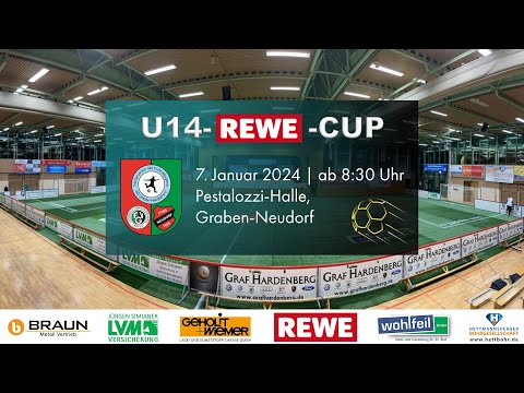 U14-REWE-Cup 2024 - Live aus Graben-Neudorf