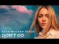 Alan Walker Style - Don't Go (Lyrics Video) ft. DJ Layla (Albert Vishi Edit)