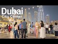 Dubai 4K Amazing Downtown Dubai City Center Walking Tour