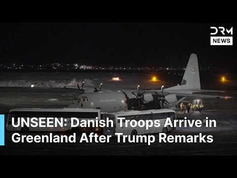 UNSEEN VIDEO: Danish Air Force Plane Lands in Greenland as Denmark Boosts Military Arctic Presence