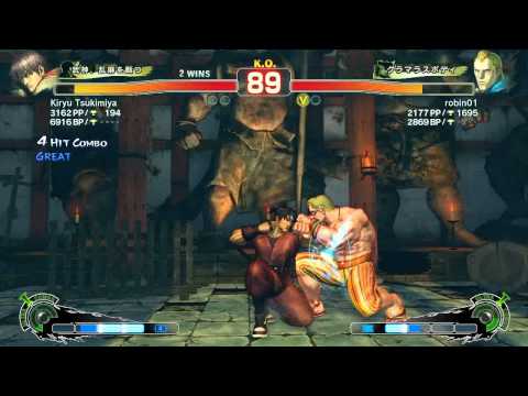 ウルトラストリートファイターIVバトル：ガイ vs アベル