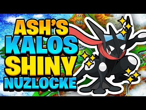Pokemon X Hardcore Nuzlocke But I ONLY USE ASH'S KALOS POKEMON AND MOVESETS (SHINY ONLY)