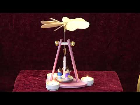 Mädchenträume werden wahr: Die Glitzer Kugelpyramide "Feenwelt"