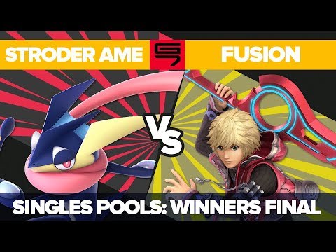 Stroder Ame vs Fusion - Ultimate Singles: Pools Winners' Finals - Genesis 7 | Greninja vs Shulk