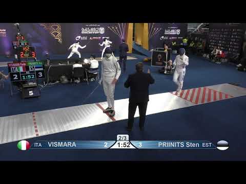 2022 242 T32 02 M E Individual Cairo EGY CHM 5 PRIINITS EST vs VISMARA ITA